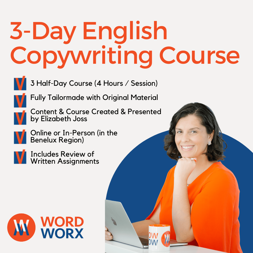 3 Day English Copywriting Course Tailor made Training Online Or In 